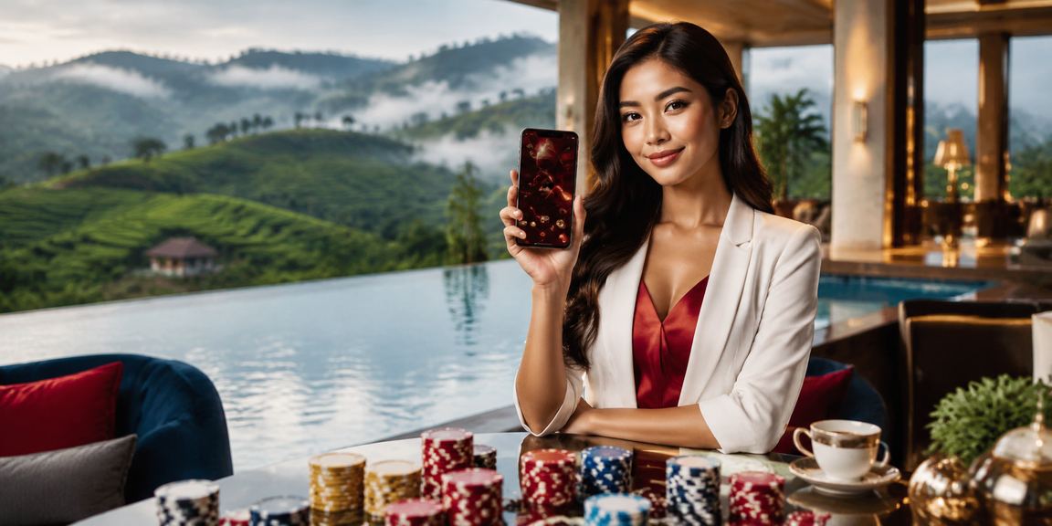 Malaysian mobile casino with a Malay-inspired interface showcasing the seamless henyai20 registration experience